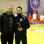 30.12.2015 Kielce. Międzynarodowy Turniej w Piłce Ręcznej o Puchar Prezydenta Miasta Kielce. Zwyciężyła Reprezentacja Polski B. Drugie miejsce zajęli Węgrzy, trzecie Litwini, na czwartym uplasowała się drużyna z Luksemburga. / Wojciech Habdas / Radio Kielce