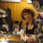 14.12.2015 Kielce. Finał pierwszego dnia licytacji "Gwiazdki z nieba". W studiu Radia Kielce podopieczni Siemachy Kielce, Agnieszka Dyk i zespół Yuka. / Radio Kielce