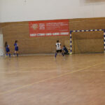 13.12.2015 Kielce. Hala przy Krakowskiej. IV Turniej Charytatywny PAMAF Pomaga 2015. Zawodników odwiedzili piłkarze Korony Kielce / Stanisław Blinstrub / Radio Kielce