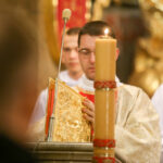 25.12.2015 Kielce. Bazylika katedralna. Pasterka / Stanisław Blinstrub / Radio Kielce