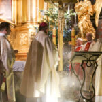 25.12.2015 Kielce. Bazylika katedralna. Pasterka / Stanisław Blinstrub / Radio Kielce