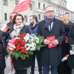 13.12.2015 Kielce. Paltforma Obywatelska zorganizowała własne obchody rocznicy stanu wojennego / Stanisław Blinstrub / Radio Kielce