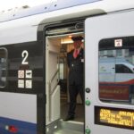 15.12.2015. Nowoczesny pociąg Flirt kursujący z Kielc do Krakowa, Warszawy i Olsztyna / Robert Felczak / Radio Kielce