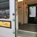 15.12.2015. Nowoczesny pociąg Flirt kursujący z Kielc do Krakowa, Warszawy i Olsztyna / Robert Felczak / Radio Kielce