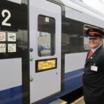 15.12.2015. Nowoczesny pociąg Flirt kursujący z Kielc do Krakowa, Warszawy i Olsztyna / Robert Felczak / Radio Kielce