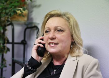 Renata Wicha - zastępca komendanta OHP w Kielcach / Stanisław Blinstrub / Radio Kielce