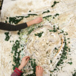 01.12.2015 Kielce. Instytut Design. Seniorzy tworzyli makietę Kadzielni / Stanisław Blinstrub / Radio Kielce