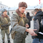 11.12.12015 Kielce. OMPiO. Rekonstrukcja Stanu Wojennego / Stanisław Blinstrub / Radio Kielce