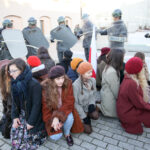 11.12.12015 Kielce. OMPiO. Rekonstrukcja Stanu Wojennego / Stanisław Blinstrub / Radio Kielce