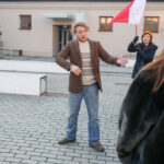 11.12.12015 Kielce. OMPiO. Rekonstrukcja Stanu Wojennego / Stanisław Blinstrub / Radio Kielce