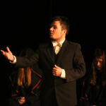 02.12.2015 Kielce. Teatry szkolne w KCK.  Uczniowie z "Norwida" zaprezentowali "Dziady" / Stanisław Blinstrub / Radio Kielce