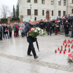 13.12.2015 Kielce. Uroczystości upamiętniające wprowadzenie w Polsce stanu Wojennego. Zastępca prezydenta Kielc Andrzej Sygut / Stanisław Blinstrub / Radio Kielce