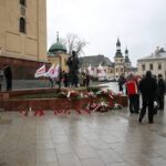 13.12.2015 Kielce. Uroczystości upamiętniające wprowadzenie w Polsce stanu Wojennego. / Stanisław Blinstrub / Radio Kielce