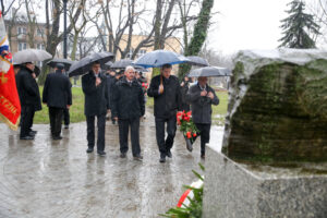 13.12.2015 Kielce. Uroczystości upamiętniające wprowadzenie w Polsce stanu Wojennego. / Stanisław Blinstrub / Radio Kielce