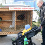 25.12.2015 Kielce. Żywa szopka u Franciszkanów / Stanisław Blinstrub / Radio Kielce