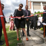 Otwarcie placu zabaw w Wiernej rzece (28 lipca 2015 r.) / Piotr Michalski / Radio Kielce