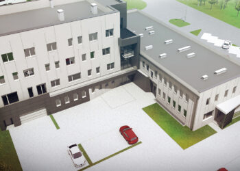 Urząd Skarbowy w Ostrowcu wizualizacja (21 stycznia 2016 r.) / Wizualizacje: Pracownia Architektoniczna Tera Group