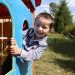 Otwarcie placu zabaw w Wiernej rzece (28 lipca 2015 r.) / Piotr Michalski / Radio Kielce