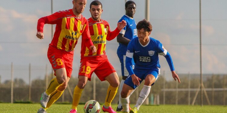 27.01.2016 Cypr. Mecz Korona - Yongchang FC. / Paweł Jończyk / Korona kielce