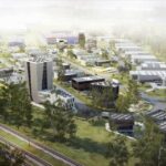 19.01.2016 Kielce. KPT. Wizualizacja nowego budynku i zagospodarowania terenu. / KPT