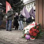 14.01.2016 Kielce. Partia Razem pikietuje przed rozgłośnią Radia Kielce w obronie wolnych mediów. / Jarosław Kubalski / Radio Kielce