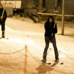 16.01.2016 Kielce. Nocna jazda na stoku narciarskim na Stadionie. / Jarosław Kubalski / Radio Kielce