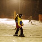 16.01.2016 Kielce. Nocna jazda na stoku narciarskim na Stadionie. / Jarosław Kubalski / Radio Kielce
