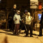 16.01.2016 Kielce. Nocna jazda na stoku narciarskim na Stadionie. / Jarosław Kubalski / Radio Kielce