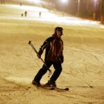 16.01.2016 Kielce. Nocna jazda na stoku narciarskim na Stadionie. / Jarosław Kubalski / Radio Kielce