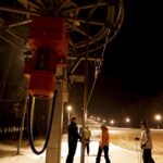 16.01.2016 Kielce. Nocna jazda na stoku narciarskim na Stadionie. / Jarosław Kubalski / Radio Kielce