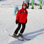 17.01.2016 Niestachów. Audycja Dzień Dobry Dzieci. Szkoła jazdy na nartach w Ośrodku Narciarskim w Niestachowie. / Jarosław Kubalski / Radio Kielce