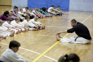 18.01.2016 Kielce. XXV Zimowa Akademia Karate. / Jarosław Kubalski / Radio Kielce