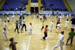 18.01.2016 Kielce. XXV Zimowa Akademia Karate. / Jarosław Kubalski / Radio Kielce