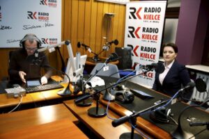 18.01.2016 Kielce. Audycja Punkty Widzenia w Radiu Kielce. / Jarosław Kubalski / Radio Kielce