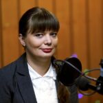 18.01.2016 Kielce. Audycja Punkty Widzenia w Radiu Kielce. Magdalena Fogiel - Litwinek. / Jarosław Kubalski / Radio Kielce