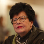 14.01.2016 Kielce. Debata kandydatów na szefa SLD. Joanna Senyszyn. / Jarosław Kubalski / Radio Kielce