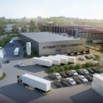 19.01.2016 Kielce. KPT. Wizualizacja nowego budynku i zagospodarowania terenu. / KPT