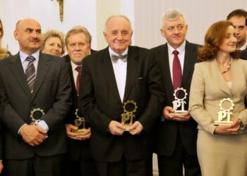 Stanisław Adamczak Inżynierem Roku - uroczystość wręczenia. / arch. prywatne