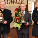 21.1.2016 Morawica. Władze Morawicy nagrodziły najlepsze przedsiębiorstwa z gminy. Kowale to najstarsze gospodarcze wyróżnienia w regionie. / Monika Malicka / Urząd Gminy w Morawicy