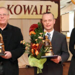 21.1.2016 Morawica. Władze Morawicy nagrodziły najlepsze przedsiębiorstwa z gminy. Kowale to najstarsze gospodarcze wyróżnienia w regionie. / Monika Malicka / Urząd Gminy w Morawicy