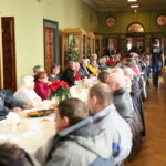 24.12.2015. Wigilia dla osób ubogich, samotnych i bezdomnych  w WDK w Kielcach / Kamil Król / Radio Kielce