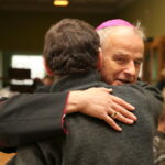 24.12.2015. Wigilia dla osób ubogich, samotnych i bezdomnych  w WDK w Kielcach / Kamil Król / Radio Kielce