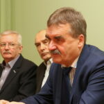 13.01.2016. Konferencja prasowa prezydenta Kielc Wojciecha Lubawskiego / Kamil Król / Radio Kielce