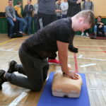 13.01.2016. Kurs udzielania pierwszej pomocy w ZSZ nr 1 w Kielcach / Kamil Król / Radio Kielce