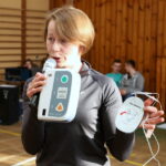 13.01.2016. Kurs udzielania pierwszej pomocy w ZSZ nr 1 w Kielcach / Kamil Król / Radio Kielce