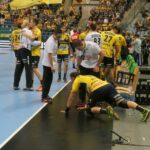 30.09.2015. 3. kolejka Ligi Mistrzów piłkarzy ręcznych: Rhein-Neckar Loewen - Vive Tauron Kielce / Piotr Michalski / Radio Kielce