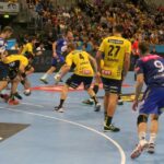 30.09.2015. 3. kolejka Ligi Mistrzów piłkarzy ręcznych: Rhein-Neckar Loewen - Vive Tauron Kielce / Piotr Michalski / Radio Kielce