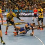 30.09.2015. 3. kolejka Ligi Mistrzów piłkarzy ręcznych: Rhein-Neckar Loewen - Vive Tauron Kielce / Piotr Michalski / Radio Kielce