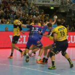 30.09.2015. 3. kolejka Ligi Mistrzów piłkarzy ręcznych: Rhein-Neckar Loewen - Vive Tauron Kielce / Piotr Michalski / Radio Kielce