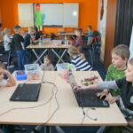 21.01.2016. Półkolonie w Kieleckim Parku Technologicznym / Kamil Król / Radio Kielce